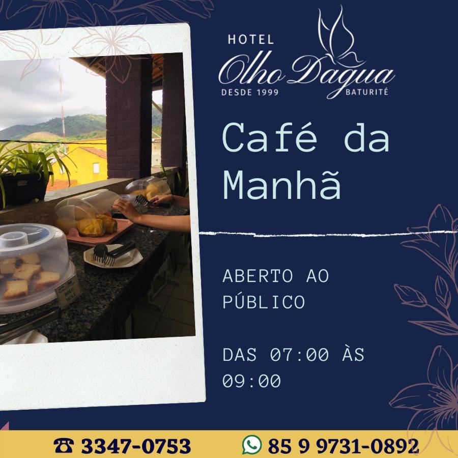 Hotel Olho D'Agua - Baturité エクステリア 写真